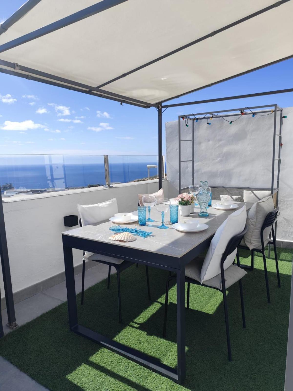 サンタクルスデテネリフェAtico Micaela. Terraza Y Vistasアパートメント エクステリア 写真