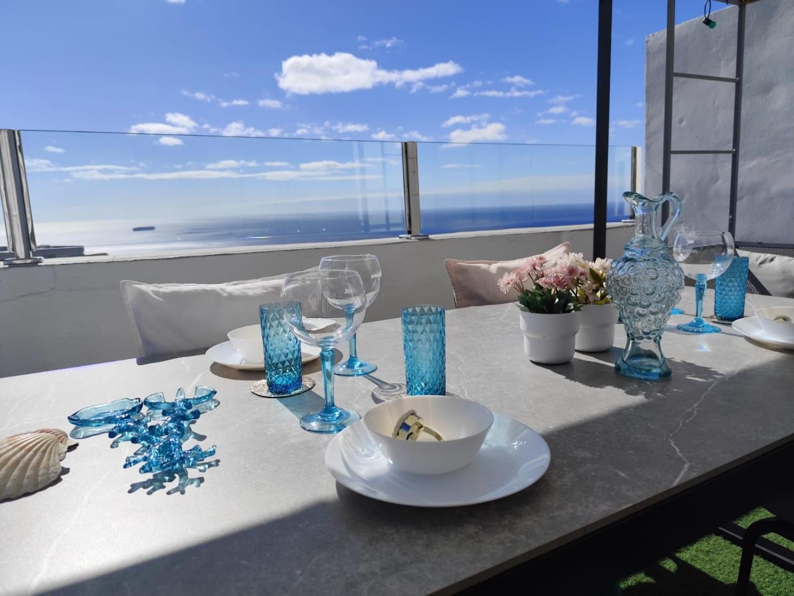 サンタクルスデテネリフェAtico Micaela. Terraza Y Vistasアパートメント エクステリア 写真